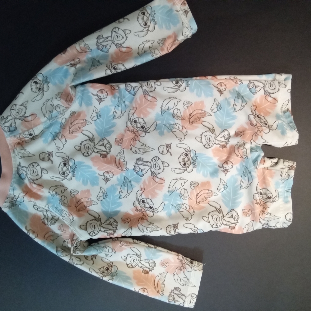 DISNEY Baby One-Piece Romper/swimsuit/rash‎ guard - Picture 2 of 3